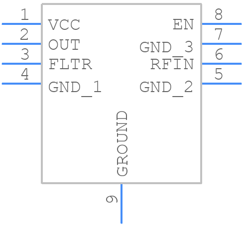 RH5596HDC#PBF-CSH - Analog Devices - PCB symbol