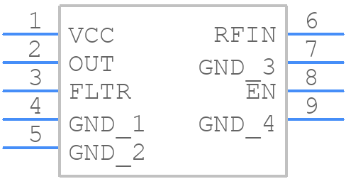 RH5596HDC#PBF-CSL - Analog Devices - PCB symbol
