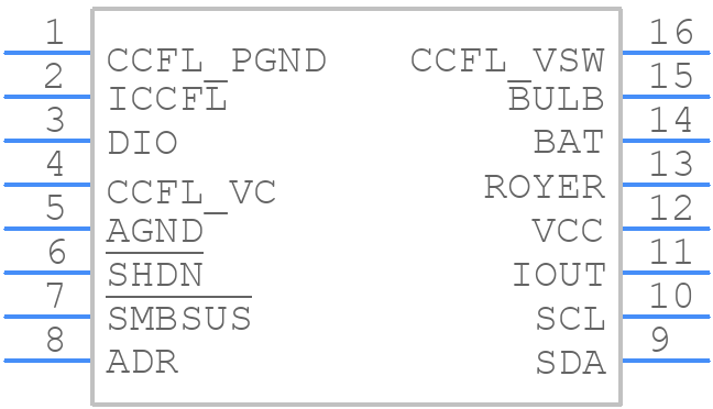 LT1786FCS#PBF - Analog Devices - PCB symbol