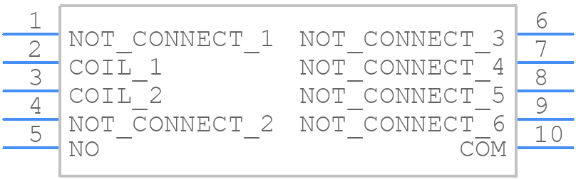 CRR03-1AS - STANDEXMEDER - PCB symbol