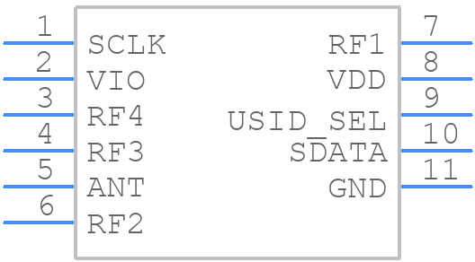 BGS14MA11E6327XTSA1 - Infineon - PCB symbol