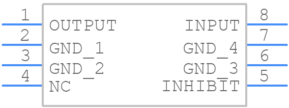 TS2938CS33 RLG - Taiwan Semiconductor - PCB symbol