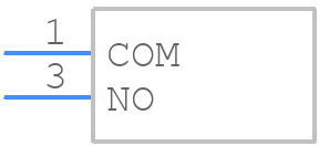 MS0850500F150P1C - E-Switch - PCB symbol