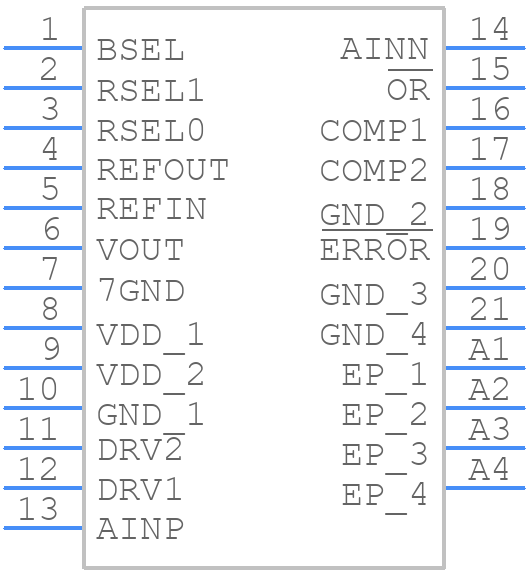 DRV425QWRTJRQ1 - Texas Instruments - PCB symbol