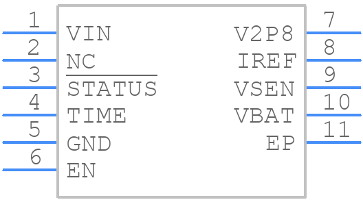 ISL9203ACRZ - Renesas Electronics - PCB symbol