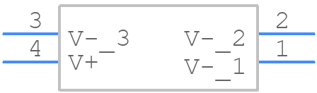 IN-P36ATEUW.30 - Inolux - PCB symbol