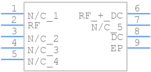 MBT-44+ - Mini-Circuits - PCB symbol