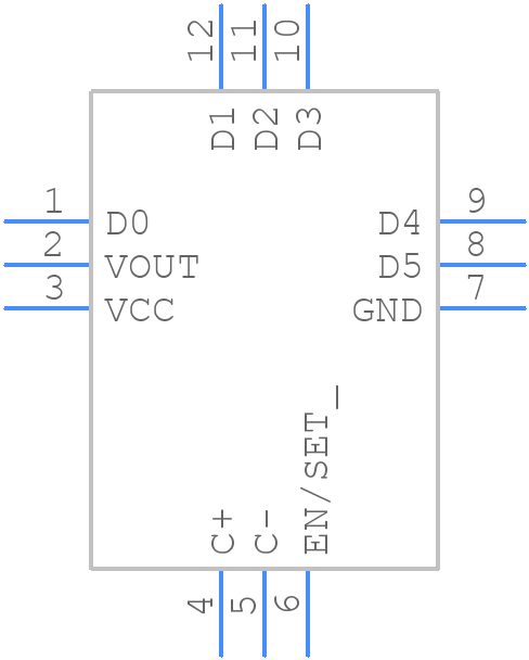 IS31BL3228B-UTLS2-TR - Lumissil Microsystems - PCB symbol