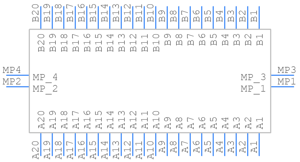 254539-E - TE Connectivity - PCB symbol