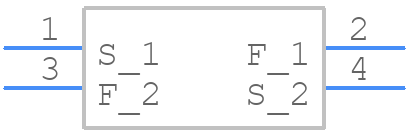 SRF1010DA-100M - Bourns - PCB symbol