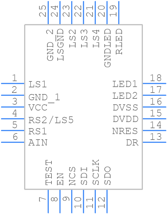 NCV76124MW0R2G - onsemi - PCB symbol