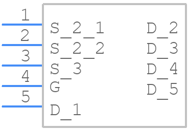 SQJ160EP-T1_GE3 - Vishay - PCB symbol