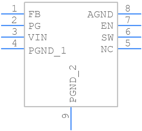 RT5753ALGQWA - RICHTEK - PCB symbol