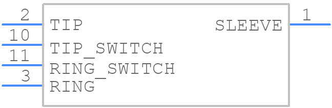 SJ1-3525N - Same Sky - PCB symbol