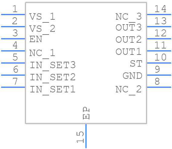 TLD2311EL - Infineon - PCB symbol