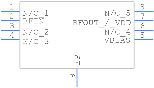 MAAL-011207-TR3000 - MACOM - PCB symbol