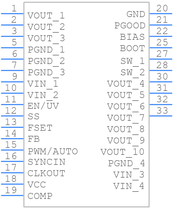 APM81911KNBJSR - Allegro Microsystems - PCB symbol