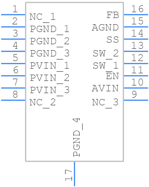 LM2854MHX-500/NOPB - Texas Instruments - PCB symbol