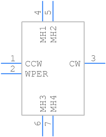 PS45-10MC1BR10K - TT Electronics - PCB symbol
