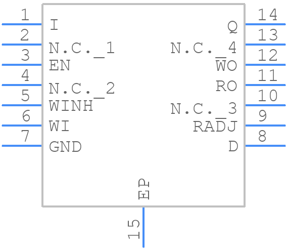 TLS820F3ELV50XUMA1 - Infineon - PCB symbol