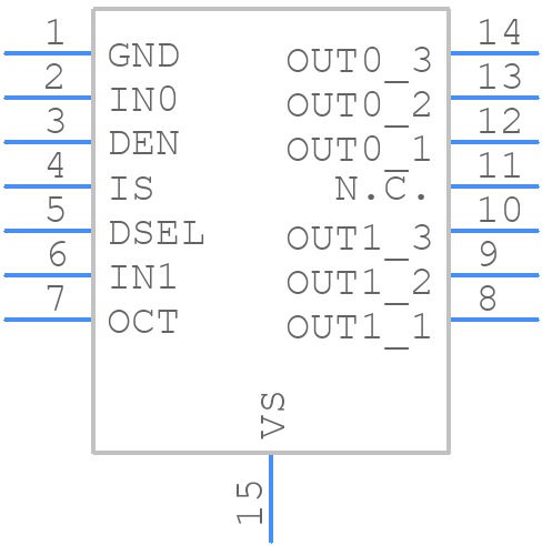 BTG70502EPLXUMA1 - Infineon - PCB symbol