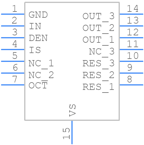 BTG70501EPLXUMA1 - Infineon - PCB symbol
