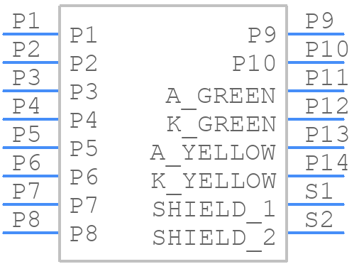 JX3V-9015NL - Yageo Group - PCB symbol