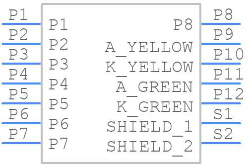 JX3V-9010NL - Yageo Group - PCB symbol