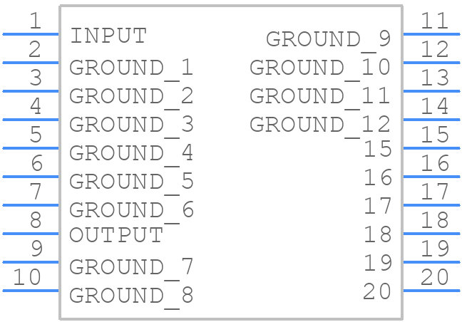 cbp4-1650q+ - Mini-Circuits - PCB symbol
