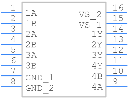 MIC4468ZWMTR - Microchip - PCB symbol