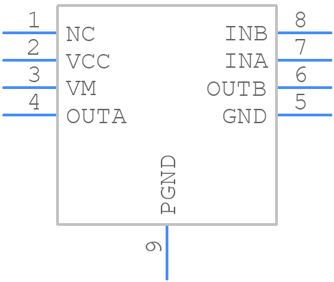 PT5126A-H - Princeton Technology Corp - PCB symbol