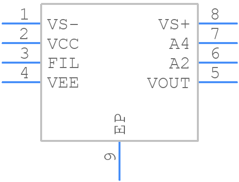 LT6100HDD - Analog Devices - PCB symbol