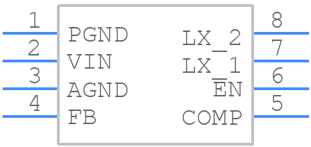APW7142KI-TRL - AMERICAN POWER DEVICES - PCB symbol