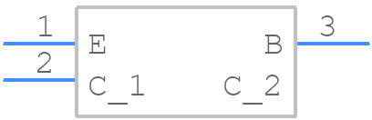 PBSS4350X-QZ - Nexperia - PCB symbol