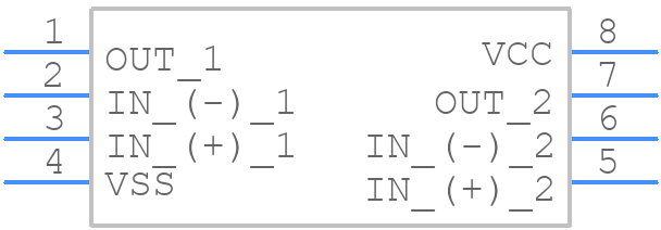 TC75W59FU,LF - Toshiba - PCB symbol