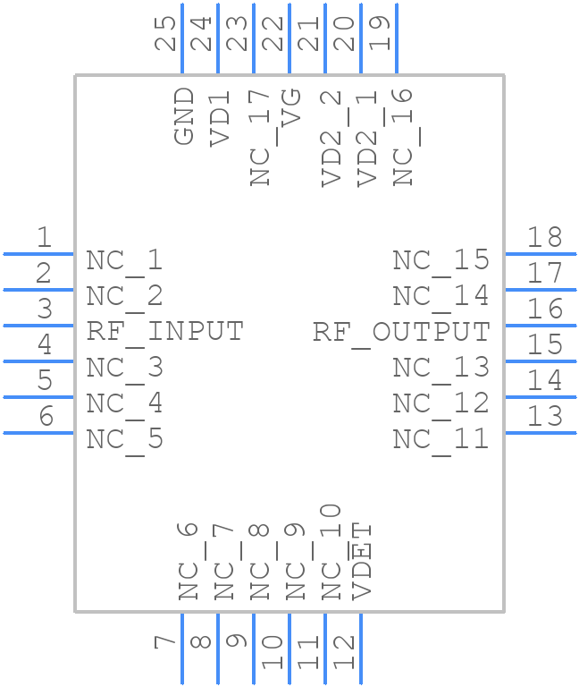 QPA1019TR7 - Qorvo - PCB symbol