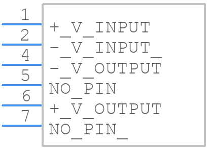 AM2D-0515SZ - aimtec - PCB symbol