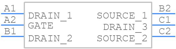 CSD13306W - Texas Instruments - PCB symbol