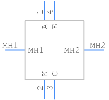 OPB815L - TT Electronics - PCB symbol