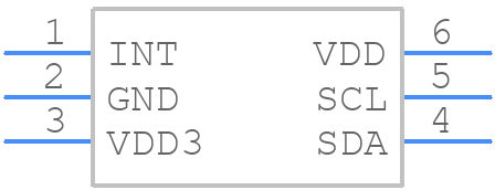 TMD27123M - ams OSRAM - PCB symbol