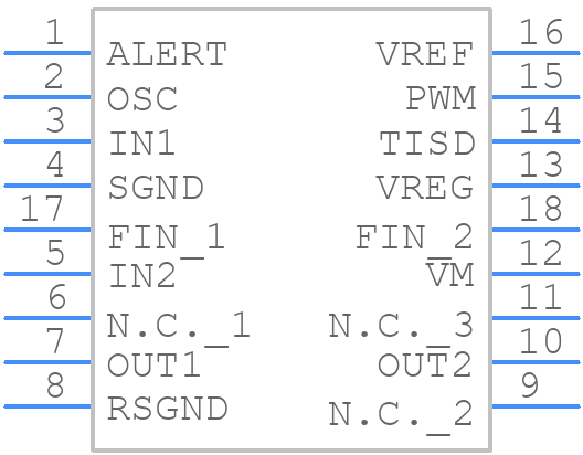 TB6641FG - Toshiba - PCB symbol