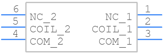 MCHRS1H-S DC12V - Multicomp Pro - PCB symbol