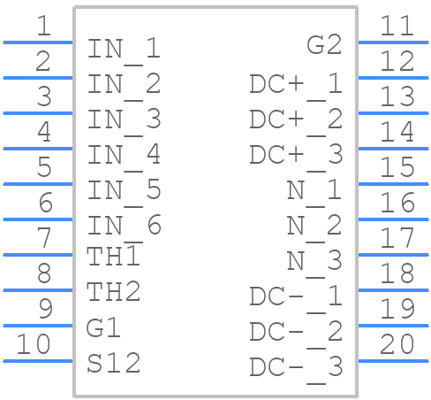 NXH020U90MNF2PTG - onsemi - PCB symbol