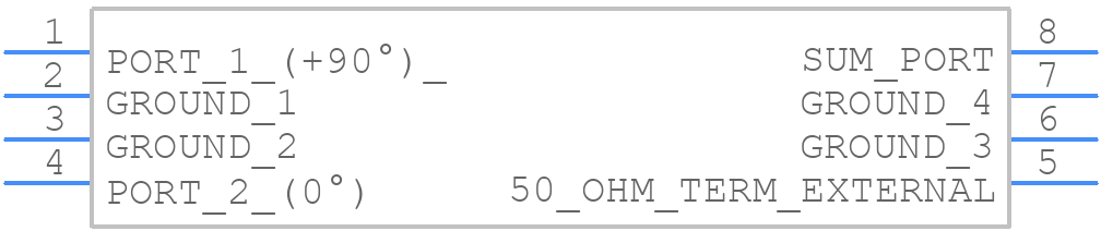 JYPQ-160 - Mini-Circuits - PCB symbol