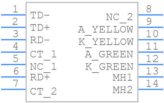 ARJ11B-MESBW-B-A-EMU2 - ABRACON - PCB symbol