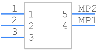505575-0371 - Molex - PCB symbol