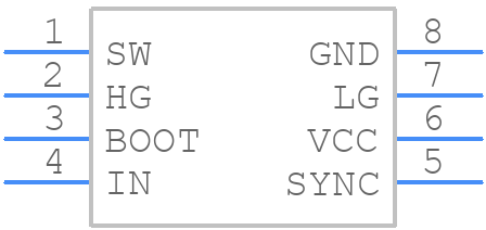 LM2724AMX/NOPB - Texas Instruments - PCB symbol