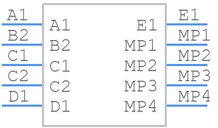 103-5043-EV - Mountain Switch - PCB symbol