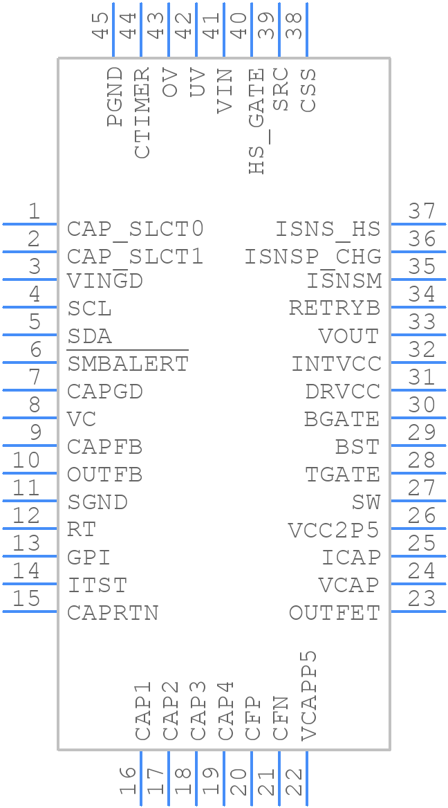 LTC3351EUFF#TRPBF - Analog Devices - PCB symbol