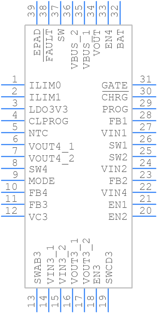 LTC3586EUFE-2#PBF - Analog Devices - PCB symbol
